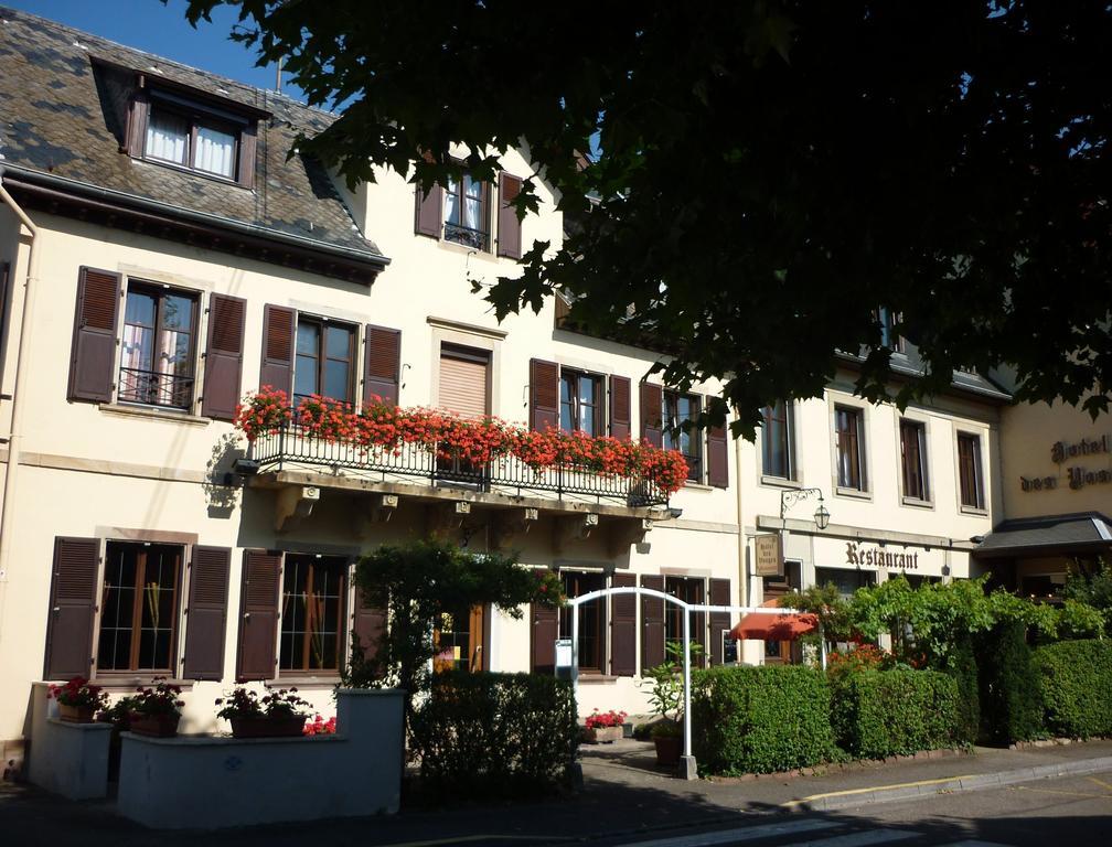 Hotel Des Vosges 5 Rue De La Gare 오베르네 외부 사진